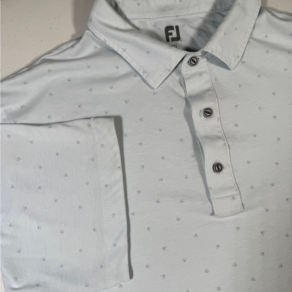 Footjoy FJ Men’s Light Blue XL Men's Polo Shirt